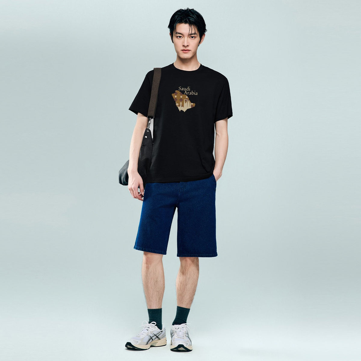 Men's Cotton Saudi National Day Print Tee - Image 2
