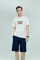 Men's Cotton Saudi National Day Print Tee - Image 1