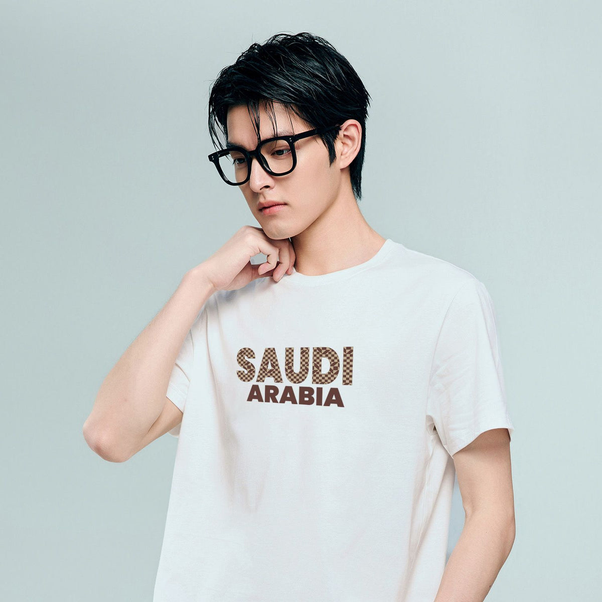 Men's Cotton Saudi National Day Print Tee - Image 2