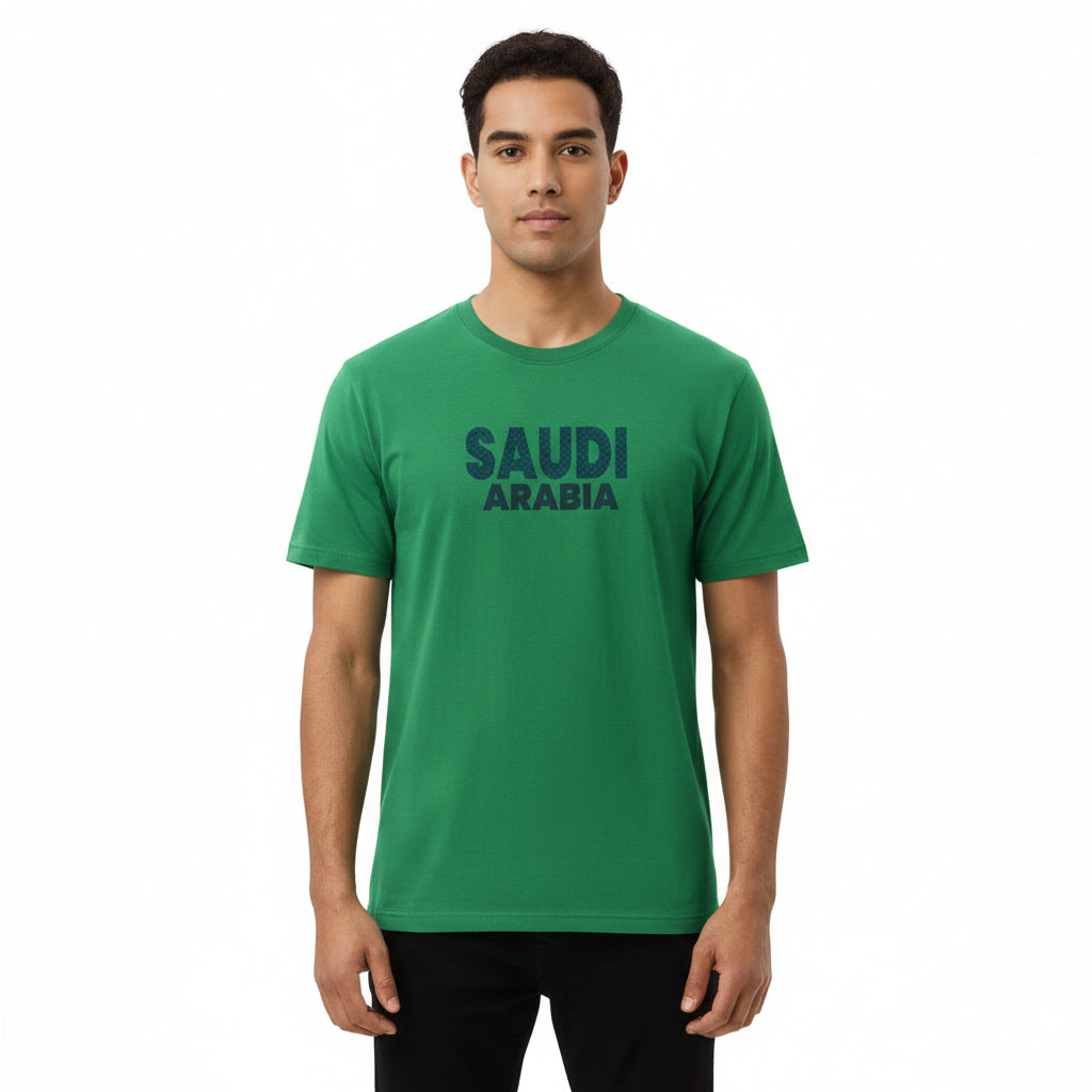 Men's Cotton Saudi National Day Print Tee - Image 2