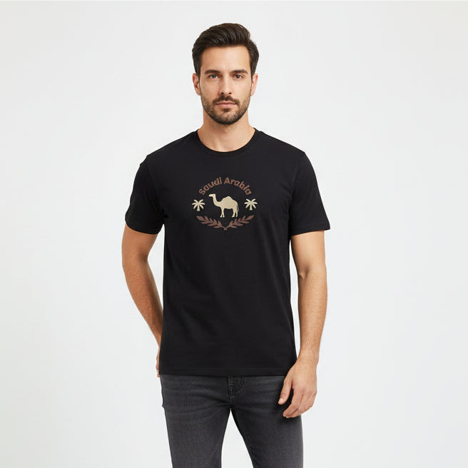Men's Cotton Saudi National Day Print Tee - Image 3
