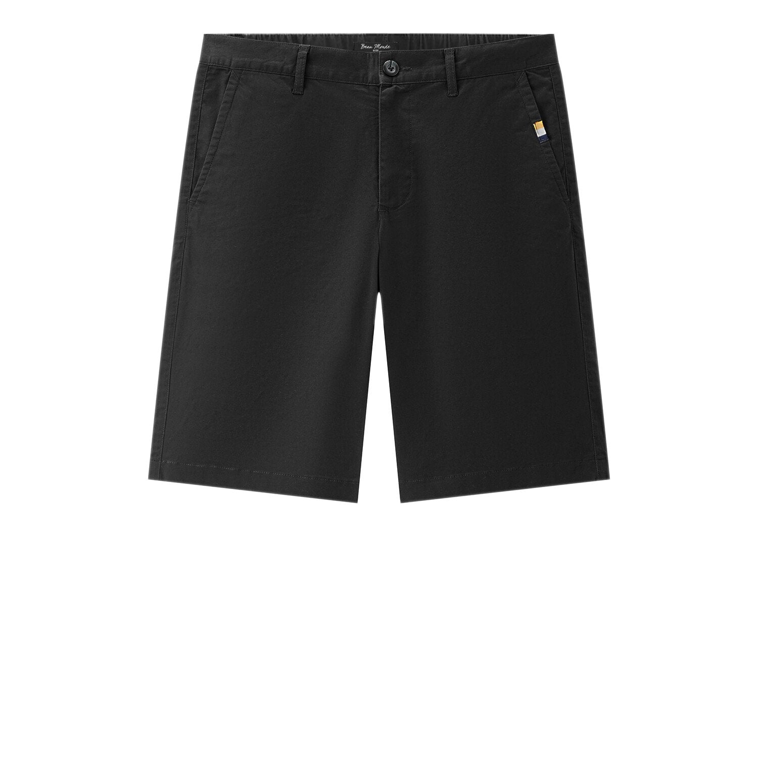 Men's Mid Rise Regular Elastic Waist Shorts - Image 6