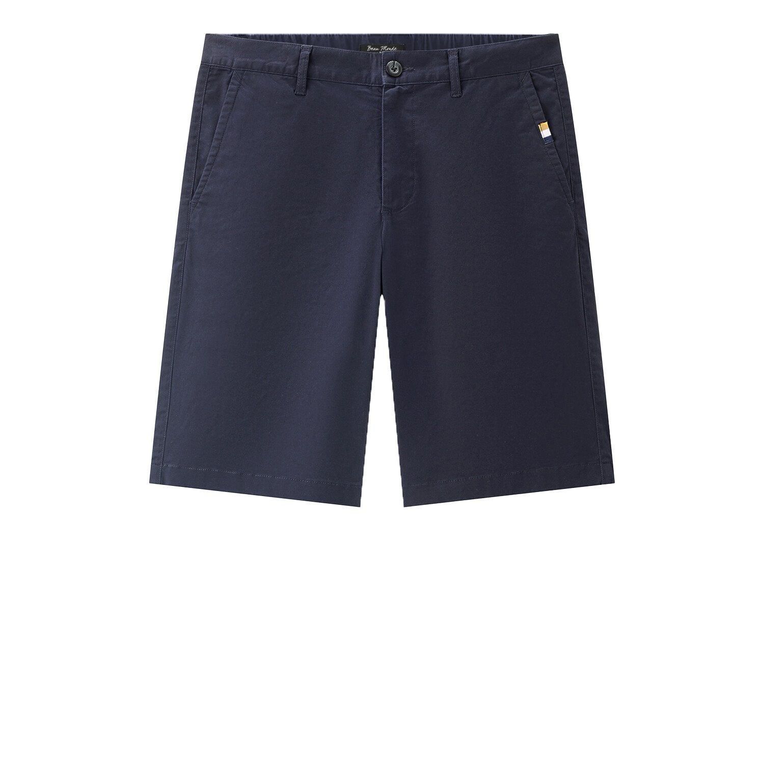 Men's Mid Rise Regular Elastic Waist Shorts - Image 5