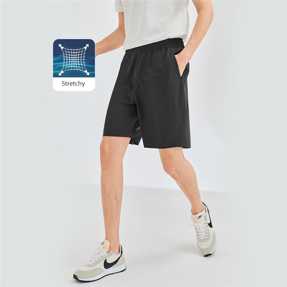 Men's Elastic Waist Shorts. - Image 1
