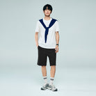 Men's Cotton Twill Mid Rise Regular Fit Shorts - Image 2