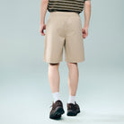 Men's Cotton Twill Mid Rise Regular Fit Shorts - Image 3