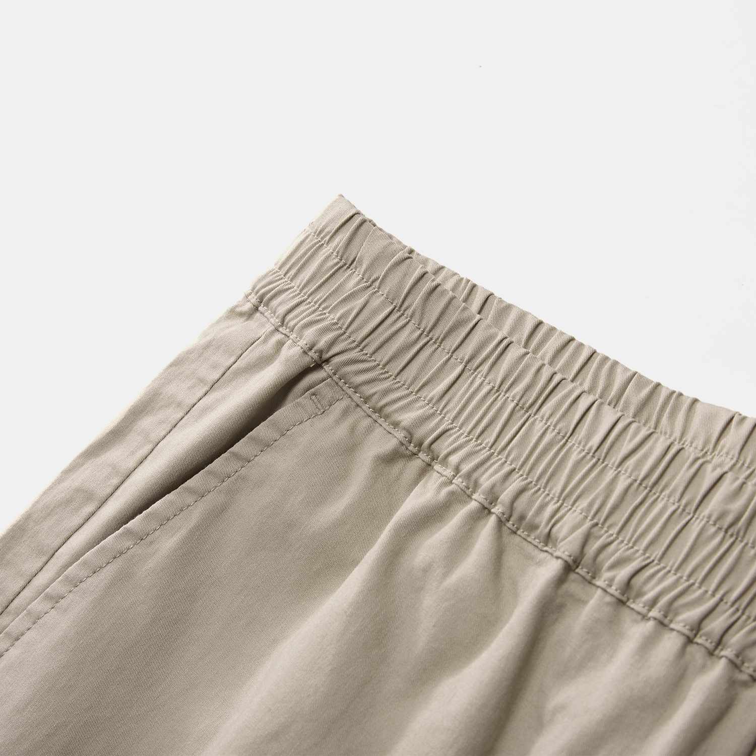 Men's Cotton Twill Mid Rise Regular Fit Shorts - Image 7