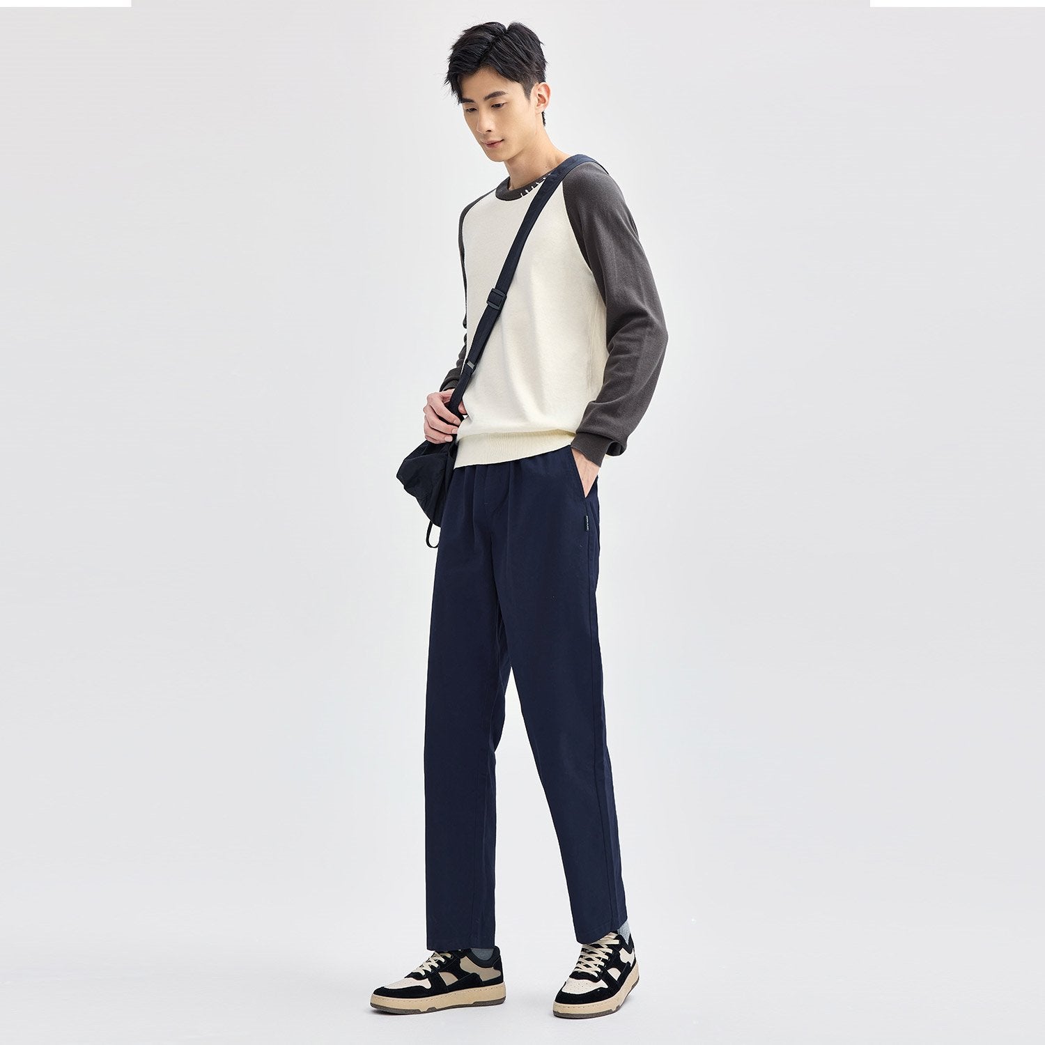Men's Cotton Twill Mid Rise Slim Fit Chinos - Image 3
