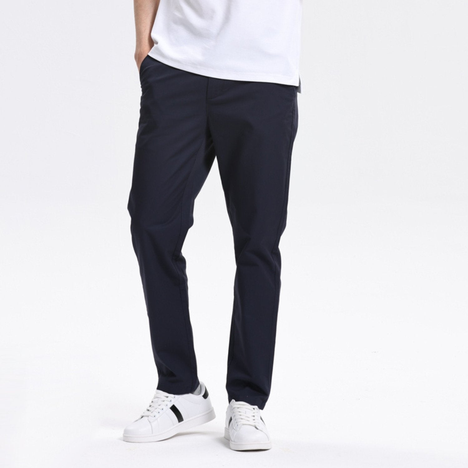 Men's Twill Regular Fit Pants - Image 1