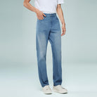 Men's Denim Mid Rise Slim Zipper Jeans - Image 4