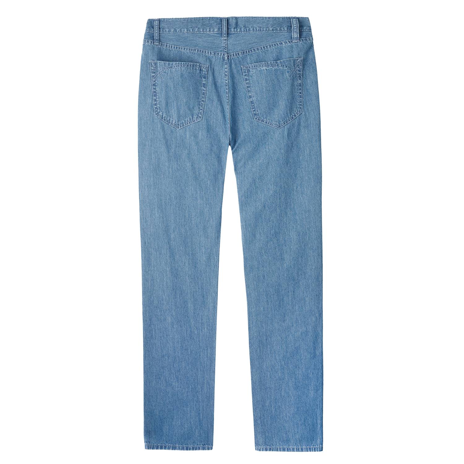 Men's Denim Mid Rise Slim Zipper Jeans - Image 9