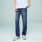Men's Denim Mid Rise Slim Zipper Jeans - Image 4