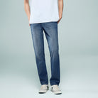 Men's Denim Mid Rise Slim Zipper Jeans - Image 5