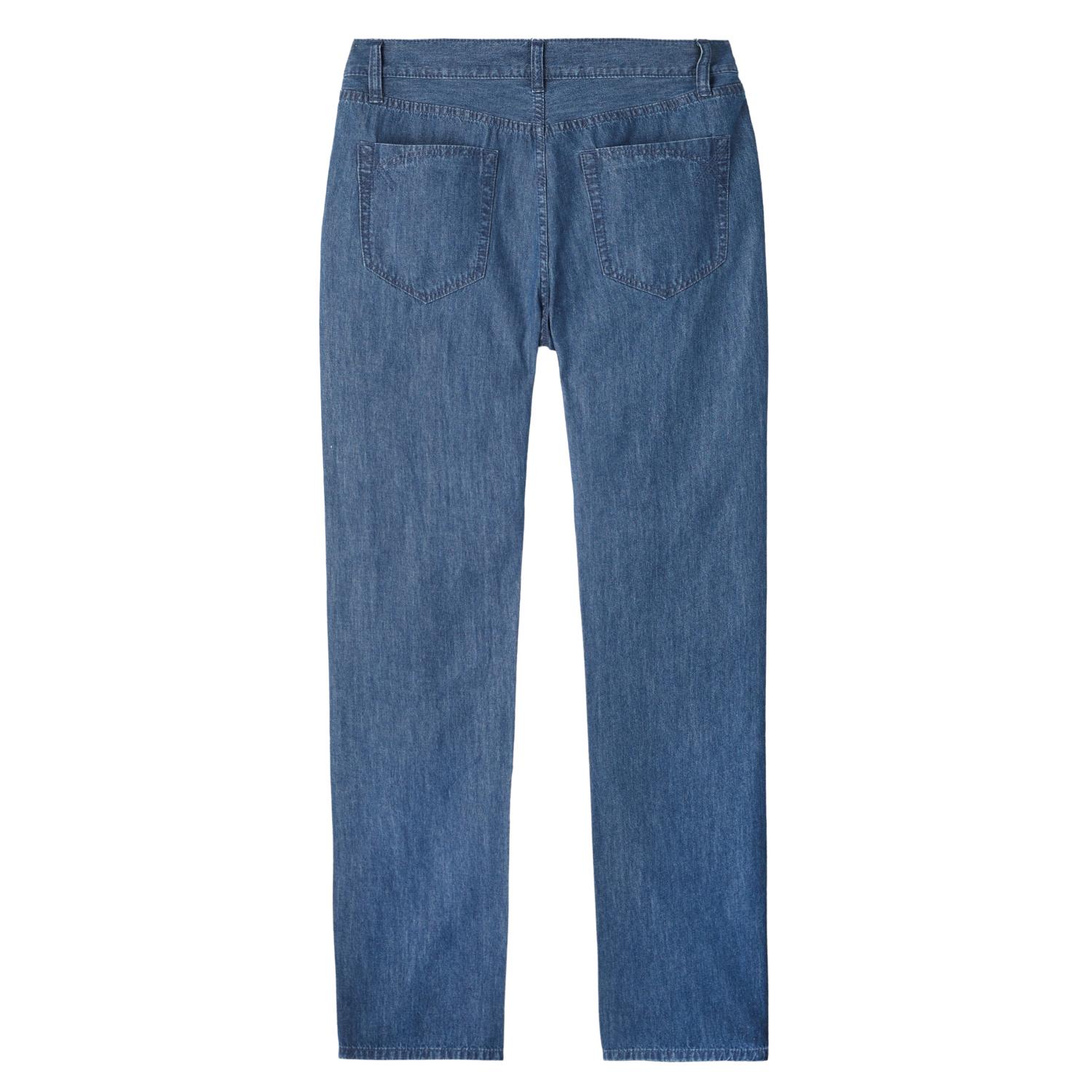 Men's Denim Mid Rise Slim Zipper Jeans - Image 9