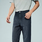 Men's Denim Mid Rise Slim Zipper Jeans - Image 3