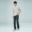 Men's Denim Mid Rise Slim Zipper Jeans - Image 6