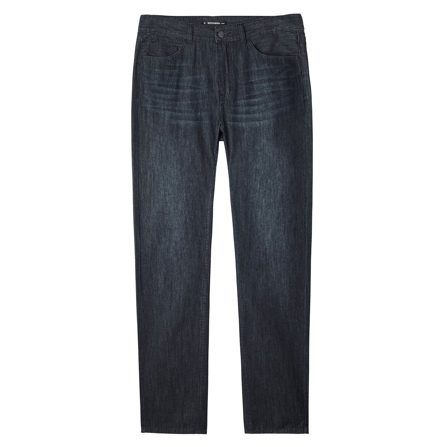 Men's Denim Mid Rise Slim Zipper Jeans - Image 8