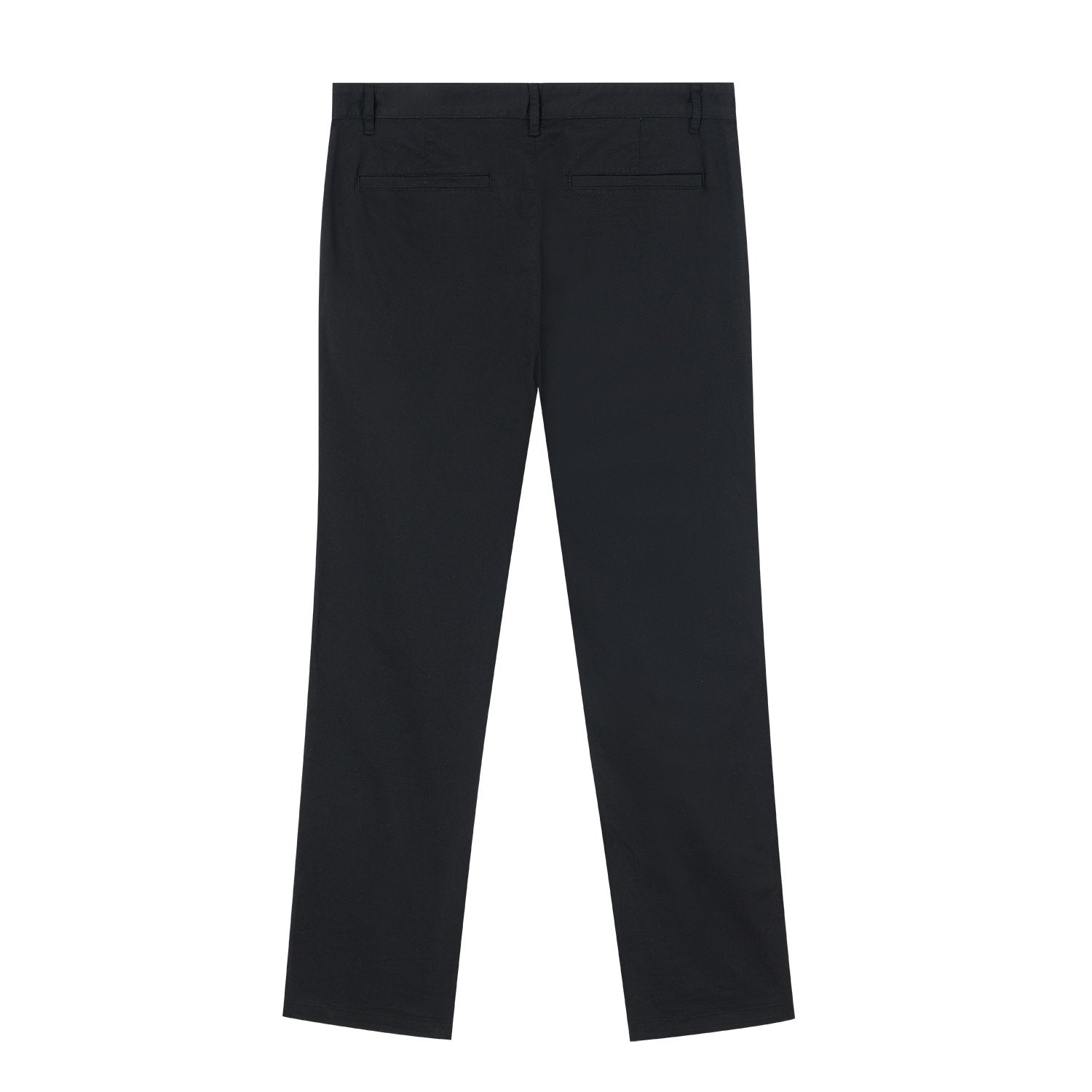Men's Twill Mid Rise Regular Zipper Pants - Image 4