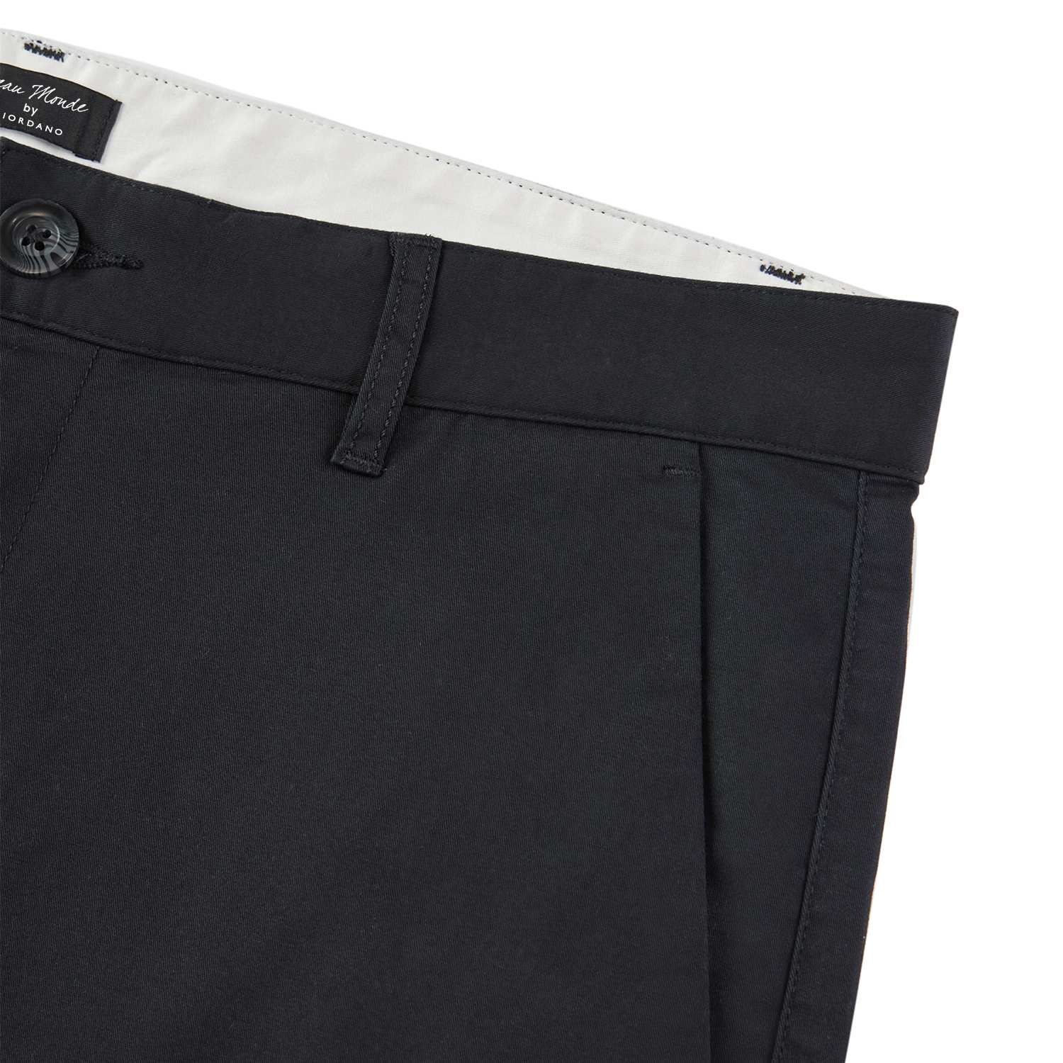 Men's Twill Mid Rise Regular Zipper Pants - Image 6