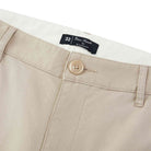 Men's Twill Mid Rise Regular Zipper Pants - Image 6