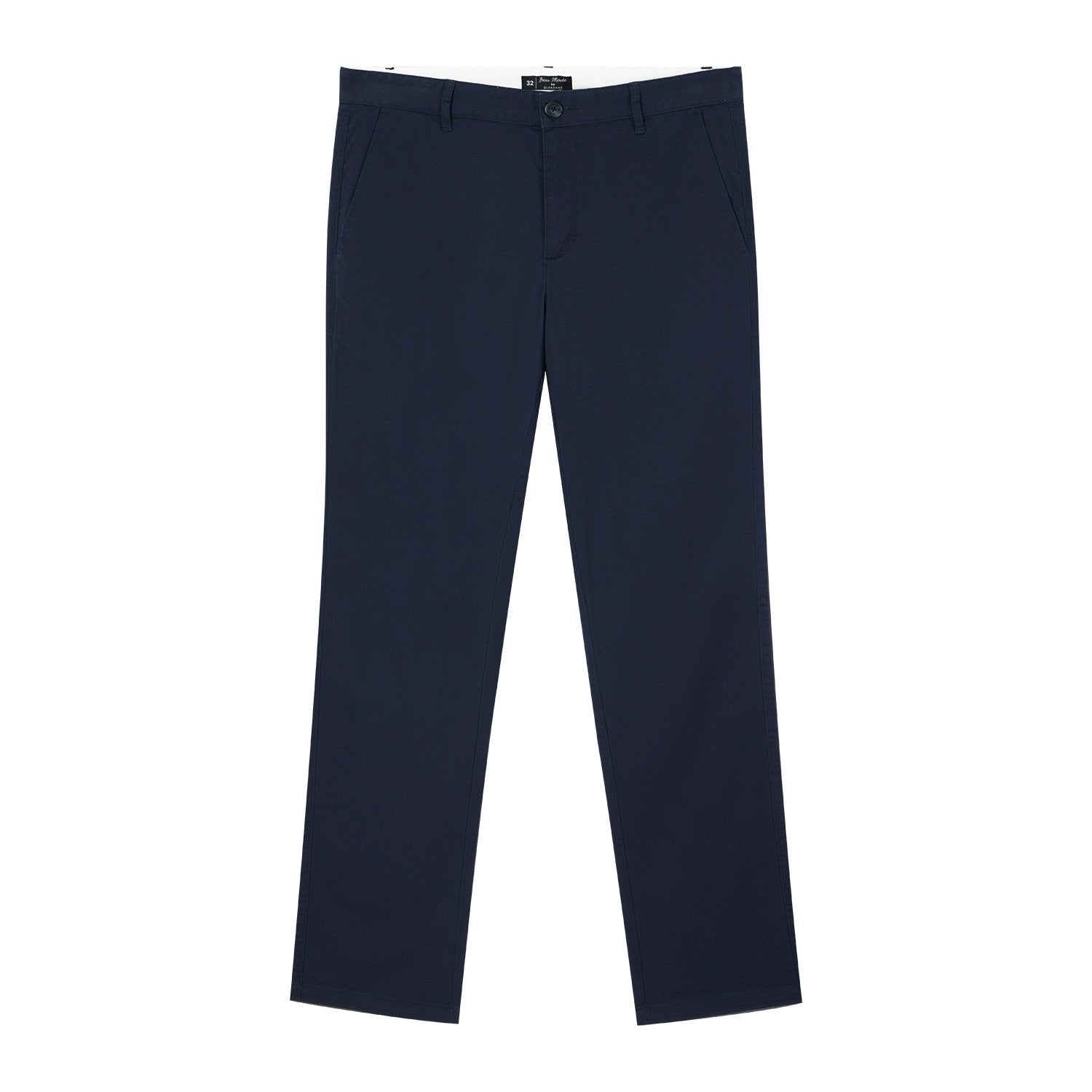 Men's Twill Mid Rise Regular Zipper Pants - Image 2
