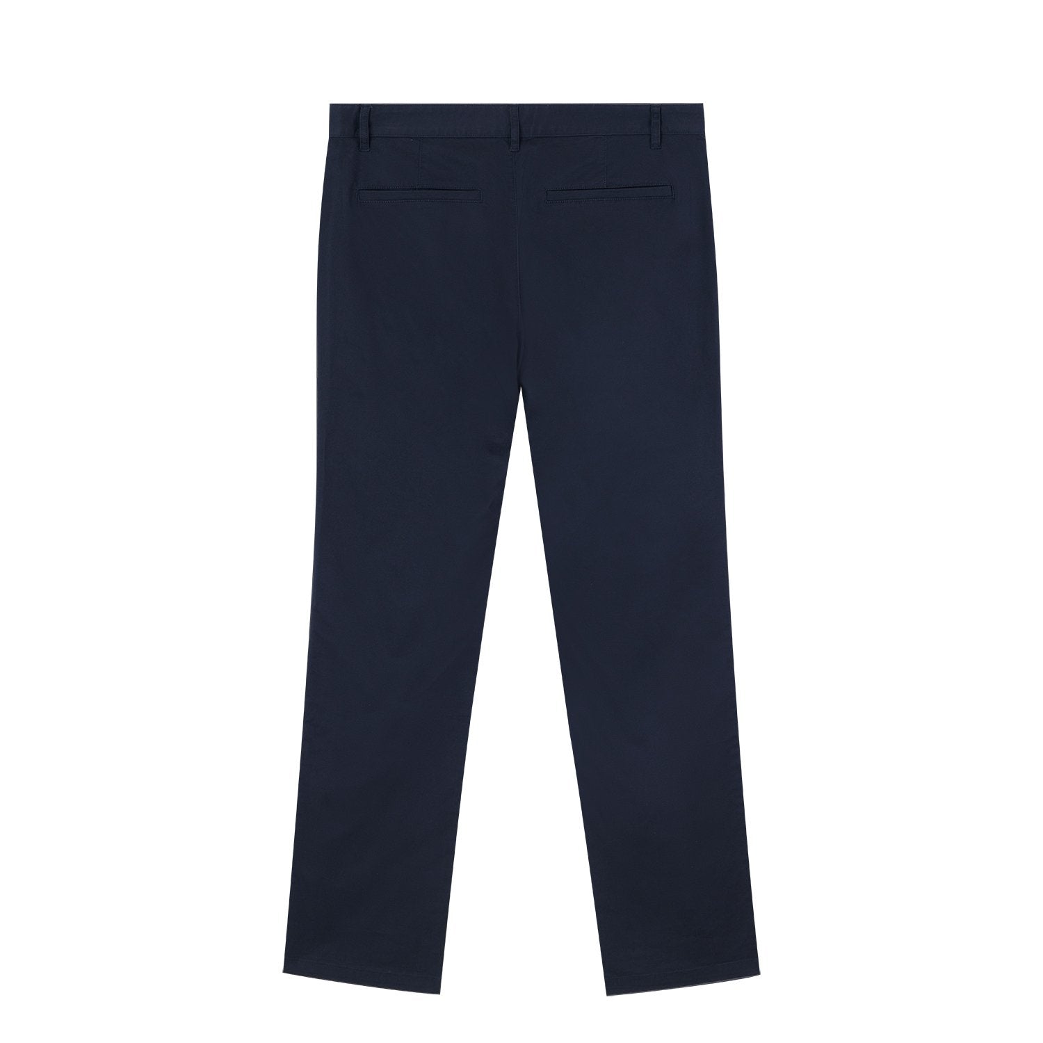 Men's Twill Mid Rise Regular Zipper Pants - Image 3