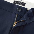 Men's Twill Mid Rise Regular Zipper Pants - Image 7