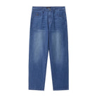 Men's Cotton Denim Mid Rise Regular Zipper Jeans - Image 8