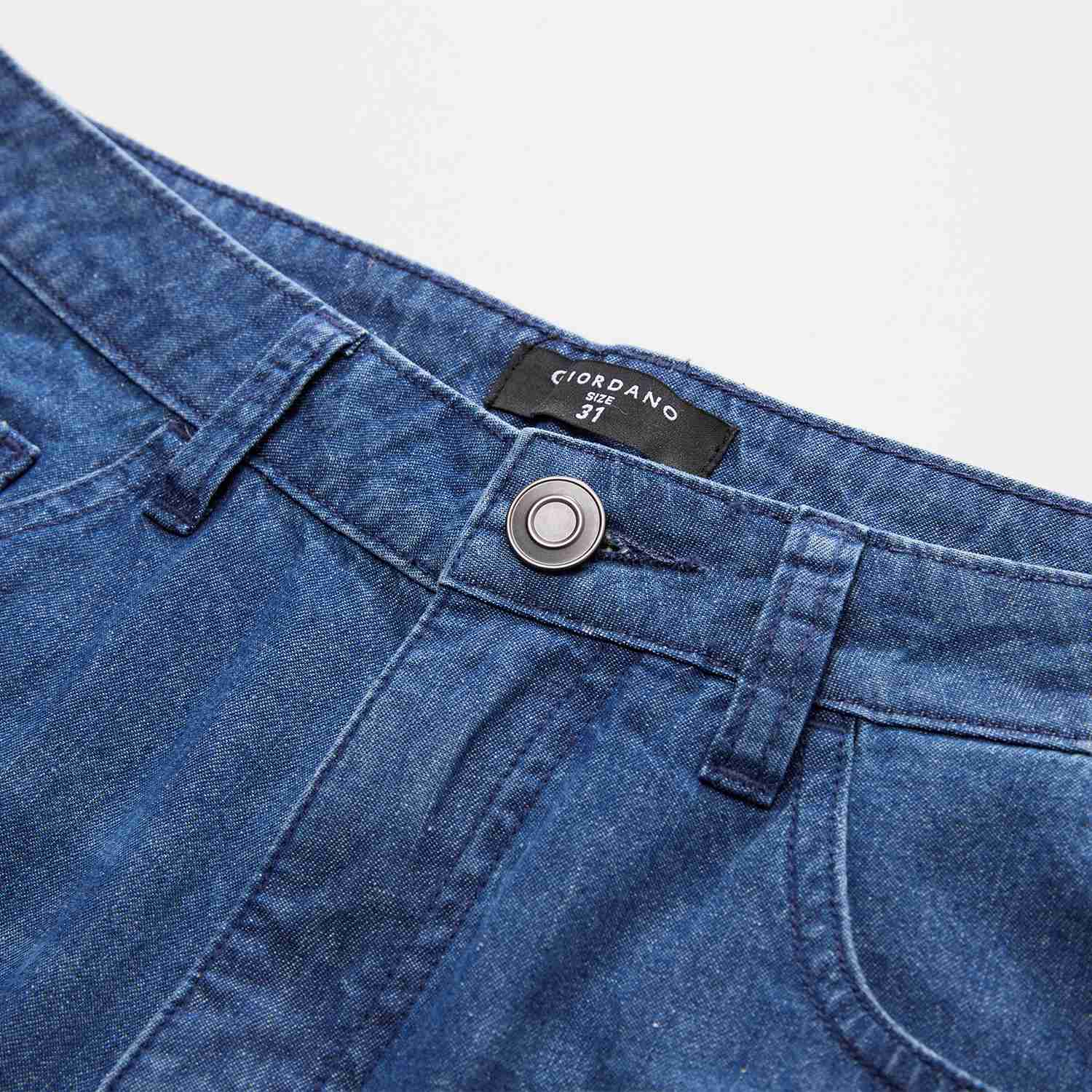 Men's Cotton Denim Mid Rise Regular Zipper Jeans - Image 10