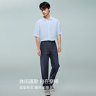 Men's Cotton Denim Mid Rise Regular Zipper Jeans - Image 4