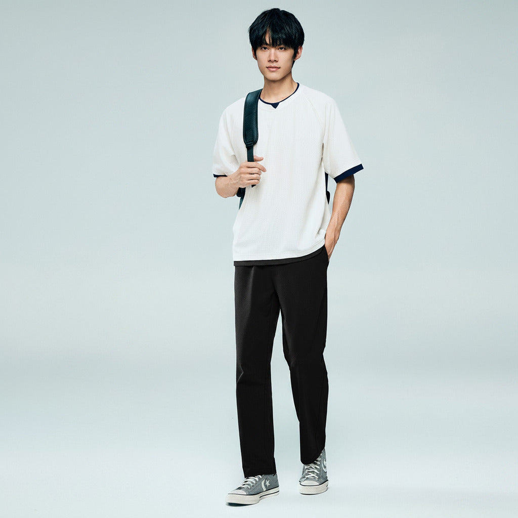 Men's French Terry Regular Fit Jogger - Image 1