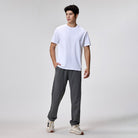 Men's French Terry Mid Rise Regular Elastic Waist Jogger - Image 5