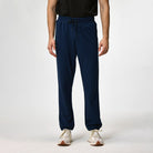 Men's French Terry Mid Rise Regular Elastic Waist Jogger - Image 1