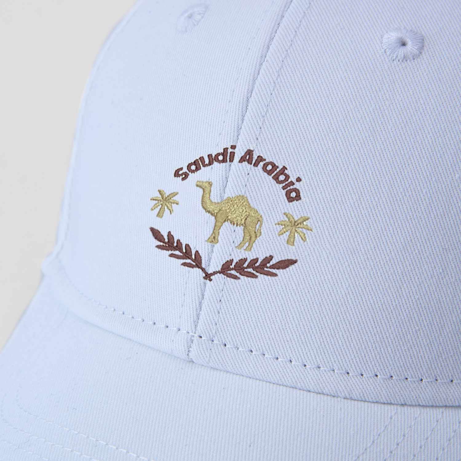 Men's Cotton Twill Saudi National Day Embroidered Cap - Image 4