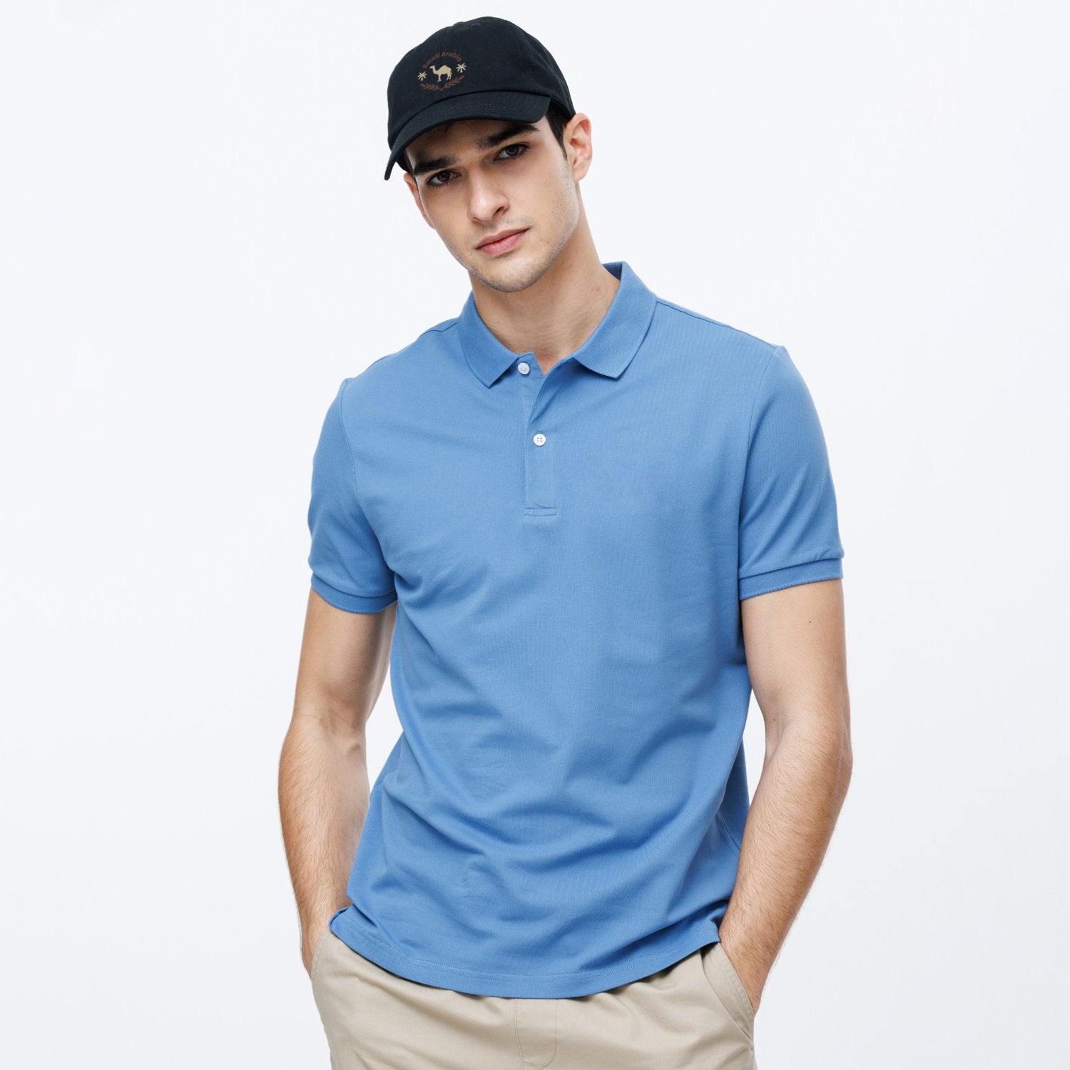 Men's Cotton Twill Saudi National Day Embroidered Cap - Image 2