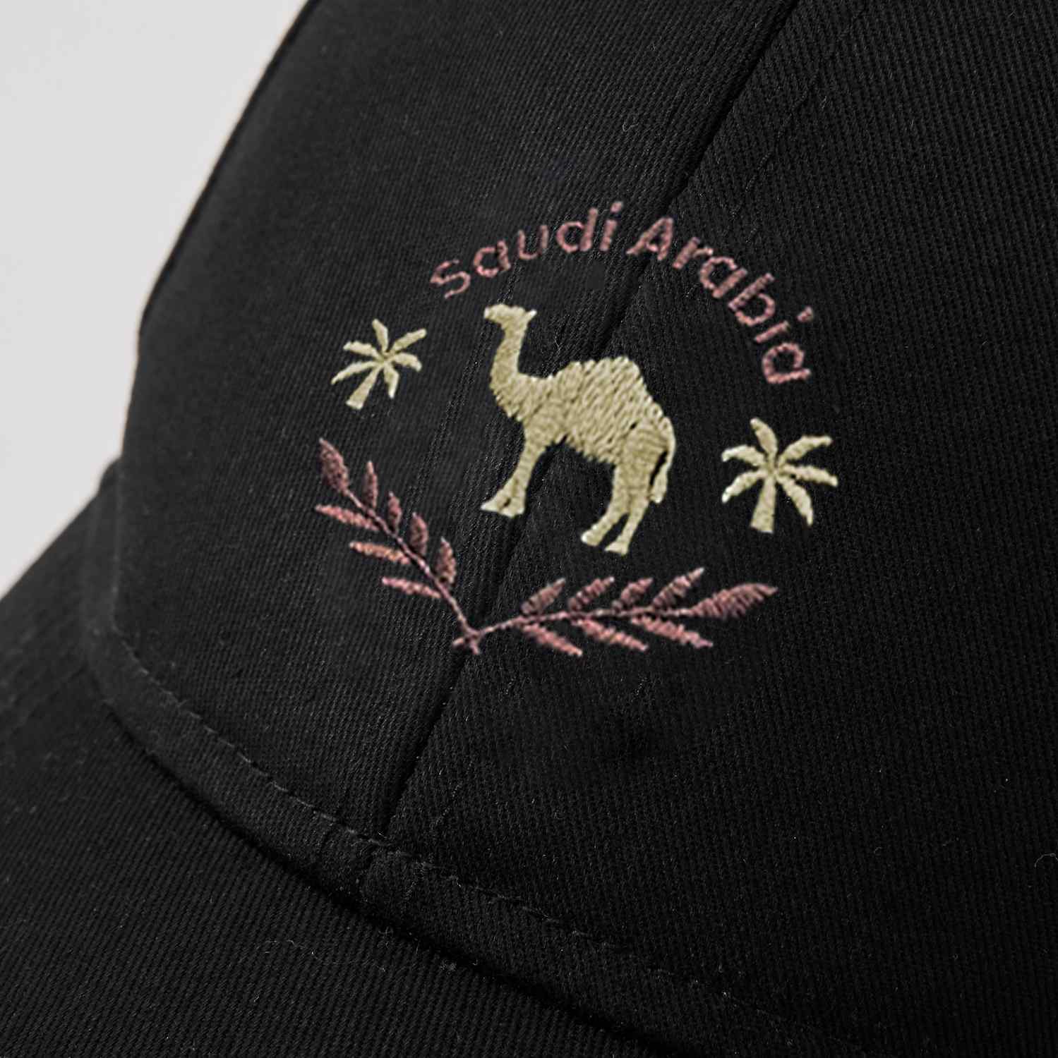Men's Cotton Twill Saudi National Day Embroidered Cap - Image 5