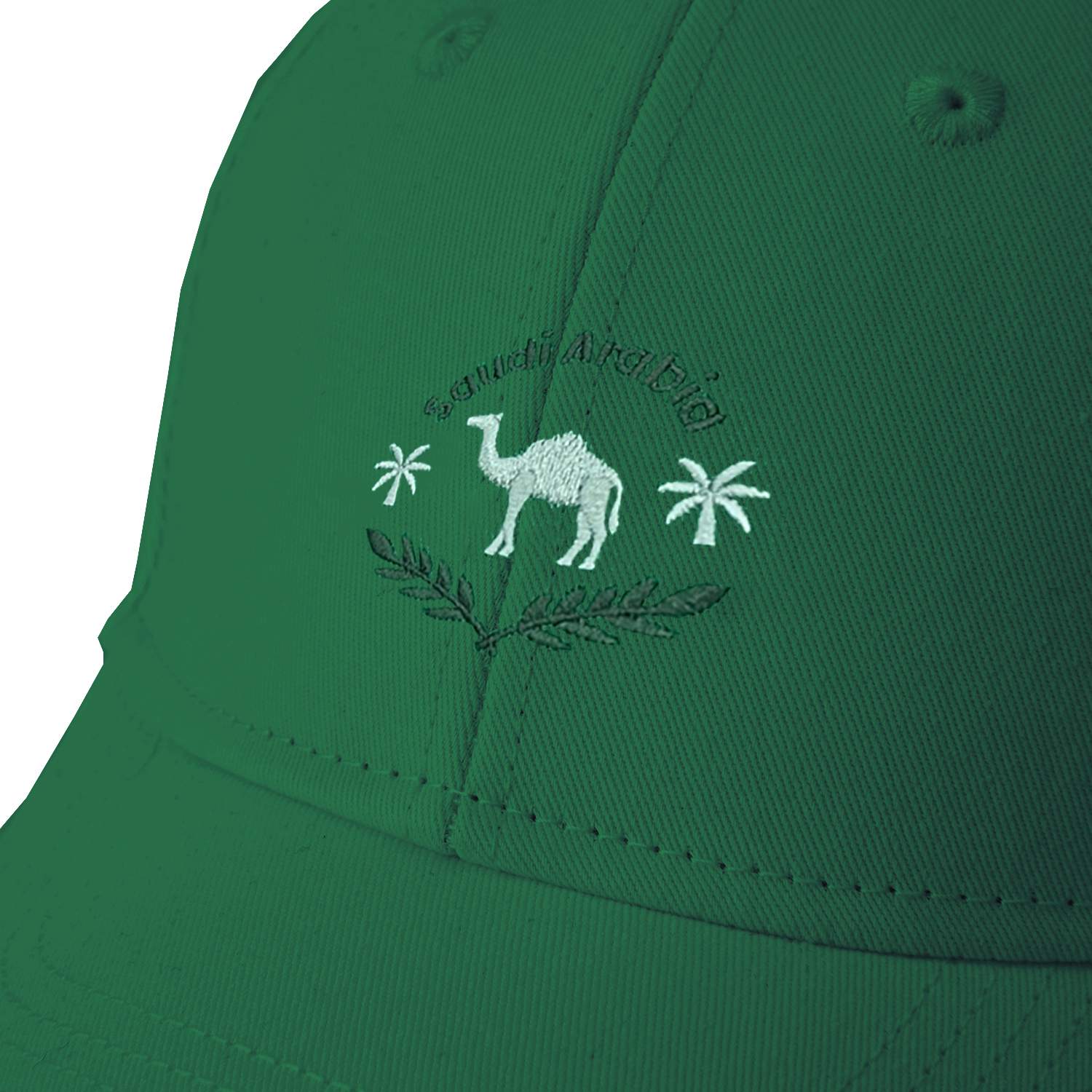Men's Cotton Twill Saudi National Day Embroidered Cap - Image 5
