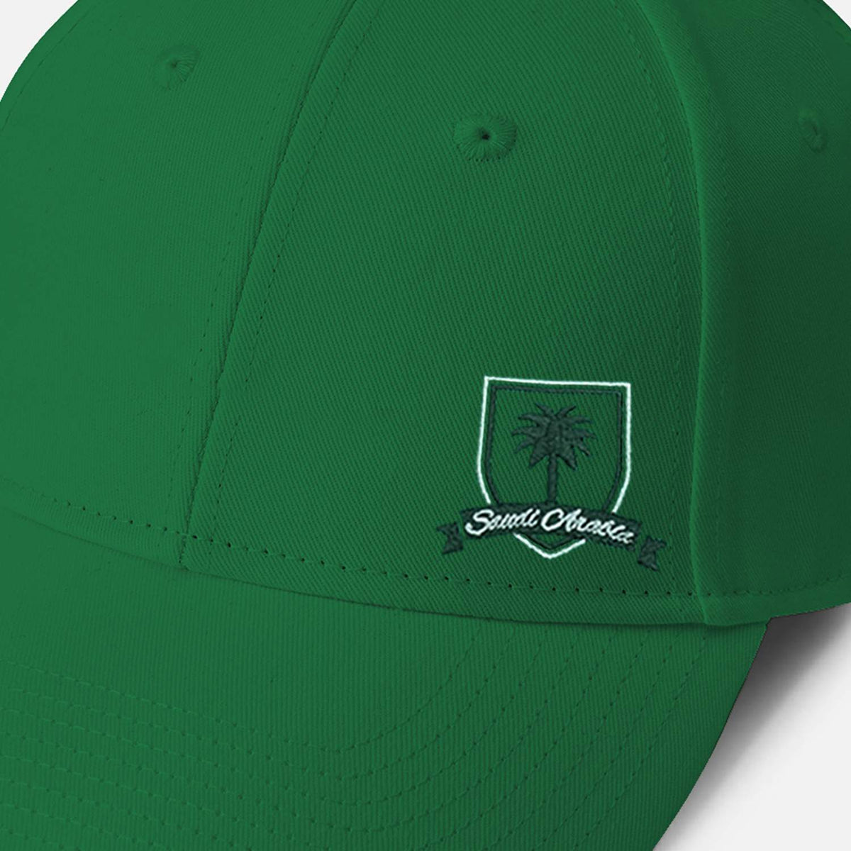Men's Cotton Twill Saudi National Day Embroidered Cap - Image 2