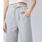 Women's Cotton Elastic Waist Pants - Image 3