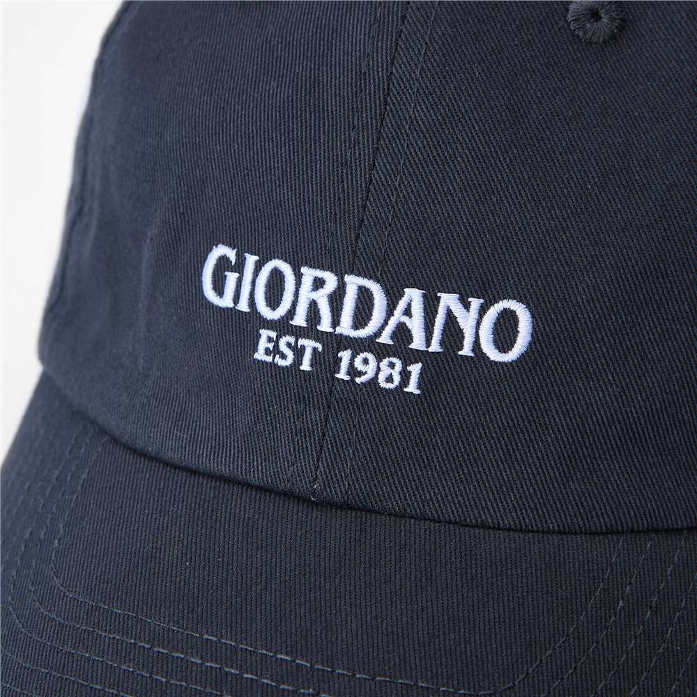 Cotton Embroidery Cap - Giordano Online