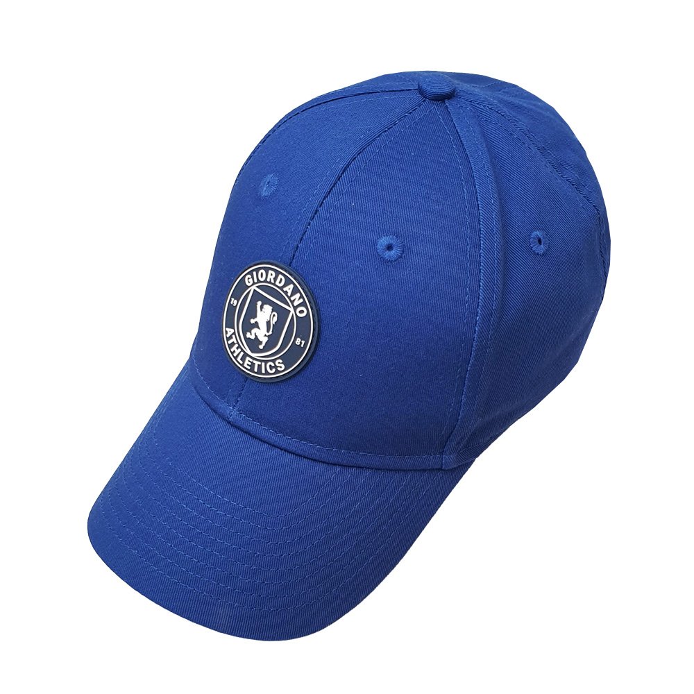 Cotton Embroidery Cap - Blue - Giordano Online