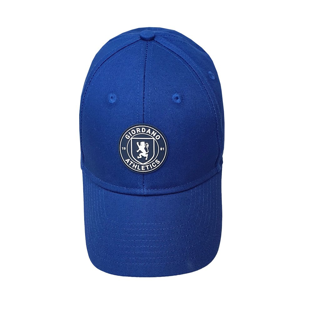 Cotton Embroidery Cap - Blue - Giordano Online
