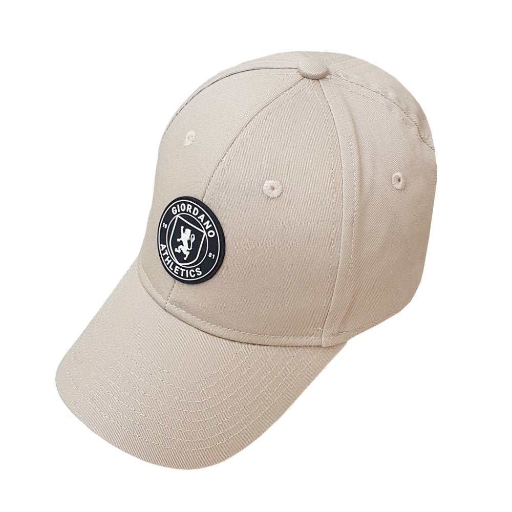 Cotton Embroidery Cap - Brown - Giordano Online