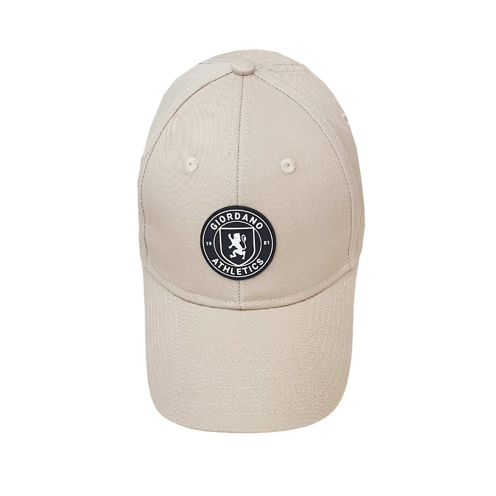 Cotton Embroidery Cap - Brown - Giordano Online