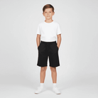 Junior Cotton Twill Mid Rise Comfort Fit Elastic Waist Shorts - Giordano Online