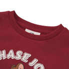 Junior French Terry Crew Neck Relaxed Sweatshirt – Tom & Jerry - Red - Giordano