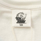 Junior French Terry Crew Neck Relaxed Sweatshirt – Tom & Jerry - White - Giordano