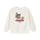 Junior French Terry Crew Neck Relaxed Sweatshirt – Tom & Jerry - White - Giordano