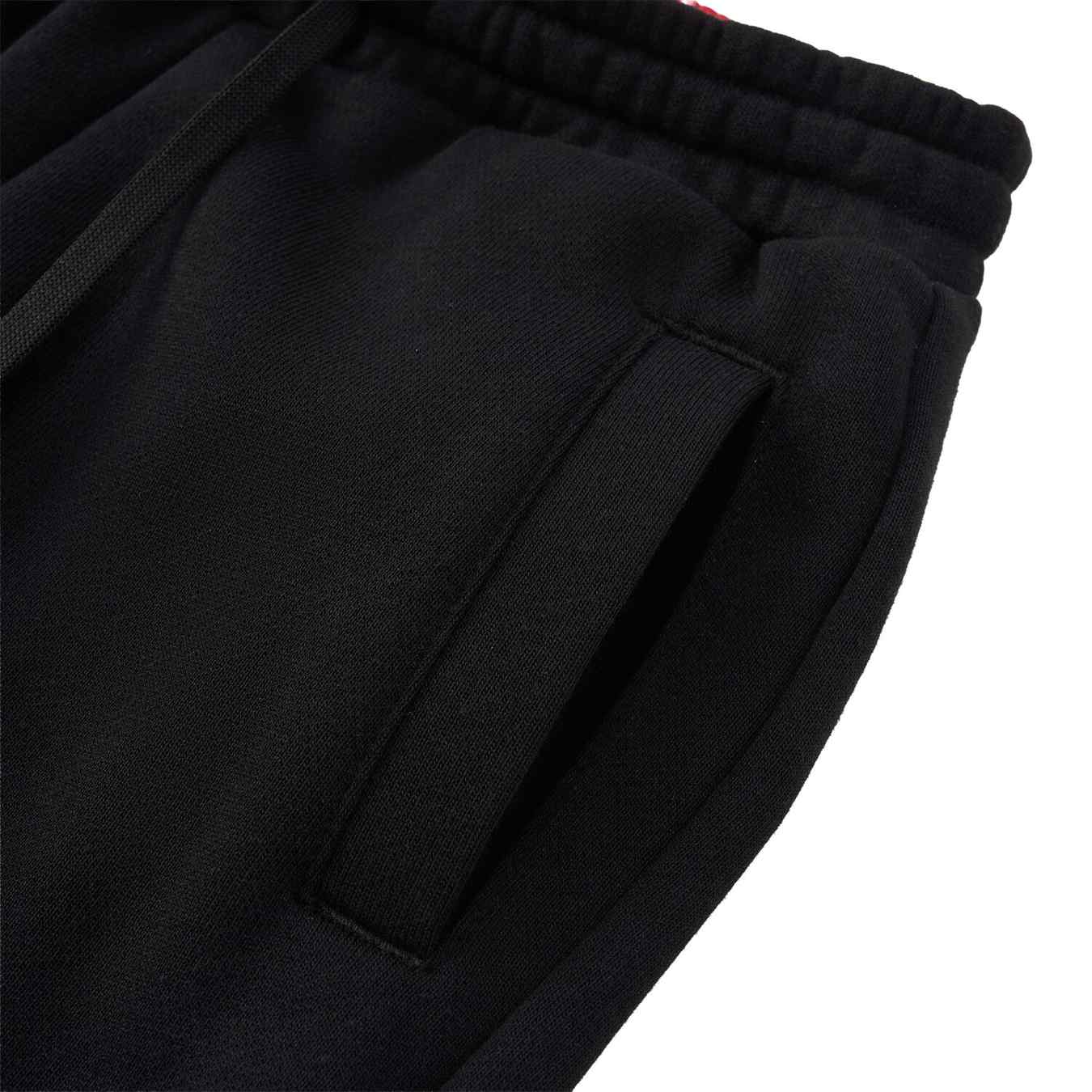 Junior French Terry Mid - Rise Relaxed Tapered Jogger – Tom & Jerry - Black - Giordano