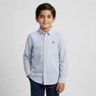 Junior Oxford Full Opening Shirt - Giordano Online